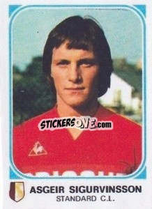 Cromo Asgeir Sigurvinsson - Football Belgium 1976-1977 - Panini