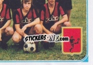 Sticker Equipe - Football Belgium 1976-1977 - Panini