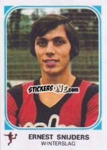 Cromo Ernest Snijders - Football Belgium 1976-1977 - Panini
