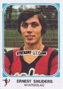 Figurina Ernest Snijders - Football Belgium 1976-1977 - Panini