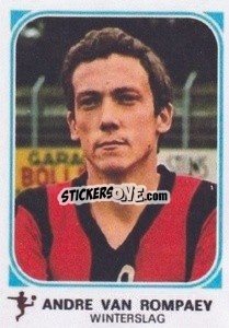 Sticker Andre Van Rompaey - Football Belgium 1976-1977 n. 362 - Panini
