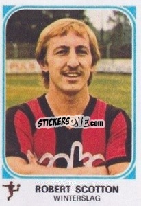 Cromo Robert Scotton - Football Belgium 1976-1977 - Panini