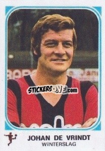 Sticker Johan De Vrindt - Football Belgium 1976-1977 n. 367 - Panini