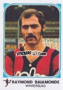 Sticker Raymond Baiamonde - Football Belgium 1976-1977 - Panini