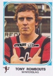 Cromo Tony Rombouts - Football Belgium 1976-1977 - Panini