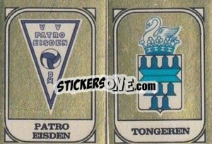 Sticker Emblemen Patro Eisden / Tongeren - Football Belgium 1976-1977 - Panini
