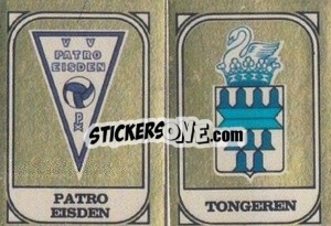 Sticker Emblemen Patro Eisden / Tongeren - Football Belgium 1976-1977 n. 378 - Panini