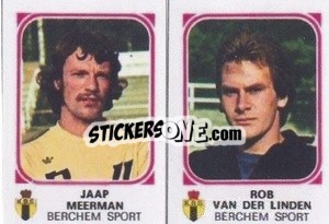 Cromo Jaap Meerman / Rob Van Der Linden
