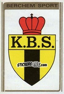 Sticker Badge - Football Belgium 1973-1974 - Panini