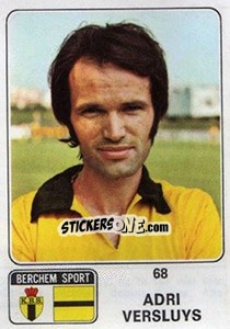 Figurina Adri Versluys - Football Belgium 1973-1974 - Panini