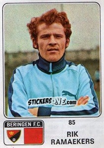 Sticker Rik Ramaekers - Football Belgium 1973-1974 n. 85 - Panini