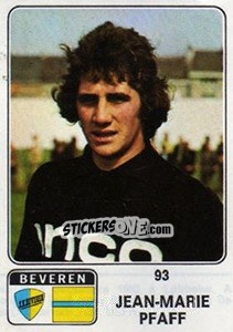 Sticker Jean-Marie Pfaff - Football Belgium 1973-1974 n. 93 - Panini