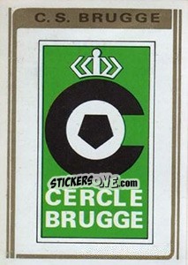 Sticker Badge - Football Belgium 1973-1974 n. 109 - Panini