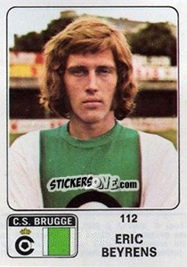 Sticker Eric Beyrens - Football Belgium 1973-1974 - Panini