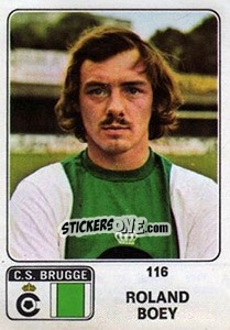 Cromo Roland Boey - Football Belgium 1973-1974 - Panini
