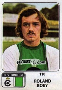 Sticker Roland Boey - Football Belgium 1973-1974 - Panini