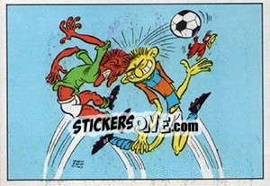 Figurina Cartoon - Football Belgium 1973-1974 - Panini