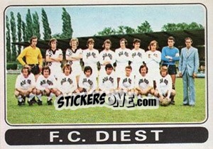 Sticker Team - Football Belgium 1973-1974 - Panini