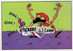 Figurina Cartoon - Football Belgium 1973-1974 n. 160 - Panini