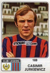 Sticker Casimir Jurkiewicz - Football Belgium 1973-1974 n. 169 - Panini