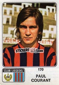 Sticker Paul Courant - Football Belgium 1973-1974 - Panini