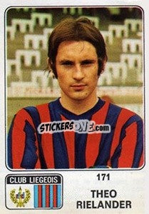 Sticker Theo Rielander - Football Belgium 1973-1974 - Panini