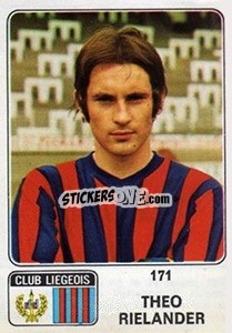 Sticker Theo Rielander - Football Belgium 1973-1974 n. 171 - Panini