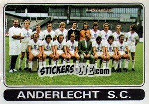Figurina Team - Football Belgium 1973-1974 n. 2 - Panini