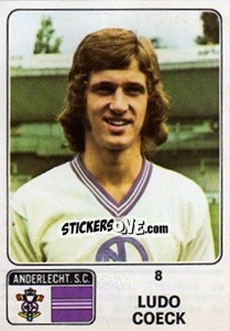 Figurina Ludo Coeck - Football Belgium 1973-1974 - Panini