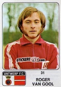 Figurina Roger van Gool - Football Belgium 1973-1974 - Panini