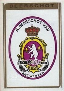 Sticker Badge - Football Belgium 1973-1974 n. 37 - Panini