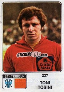 Sticker Toni Tosini - Football Belgium 1973-1974 - Panini
