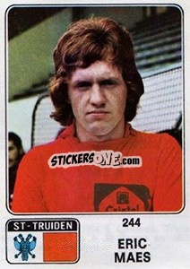 Sticker Eric Maes - Football Belgium 1973-1974 n. 244 - Panini