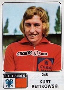 Sticker Kurt Rettkowski - Football Belgium 1973-1974 n. 248 - Panini