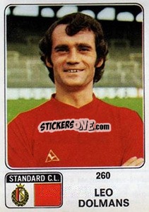 Figurina Leo Dolmans - Football Belgium 1973-1974 n. 260 - Panini
