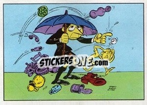 Sticker Cartoon (La Pluie)
