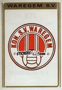 Sticker Badge - Football Belgium 1973-1974 n. 271 - Panini