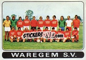 Figurina Team - Football Belgium 1973-1974 - Panini