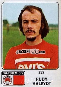Sticker Rudy Haleydt - Football Belgium 1973-1974 - Panini