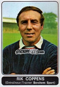 Sticker Rik Coppens (Berchem Sport) - Football Belgium 1973-1974 n. 292 - Panini