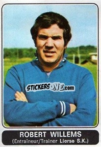 Sticker Robert Willems (Lierse S.K.) - Football Belgium 1973-1974 - Panini