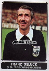 Sticker Franz Geluck - Football Belgium 1973-1974 n. 306 - Panini