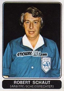 Sticker Robert Schaut - Football Belgium 1973-1974 - Panini