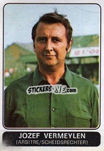 Figurina Jozef Vermeylen - Football Belgium 1973-1974 - Panini