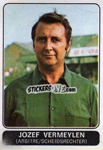 Sticker Jozef Vermeylen - Football Belgium 1973-1974 n. 313 - Panini