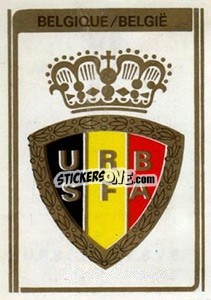 Cromo Badge Belgium - Football Belgium 1973-1974 - Panini