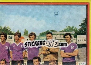 Figurina Team - Football Belgium 1974-1975 n. 3 - Panini