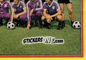Figurina Team - Football Belgium 1974-1975 n. 5 - Panini