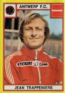 Sticker Jean Trappeniers - Football Belgium 1974-1975 - Panini