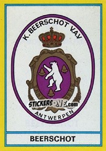 Sticker Badge - Football Belgium 1974-1975 n. 35 - Panini